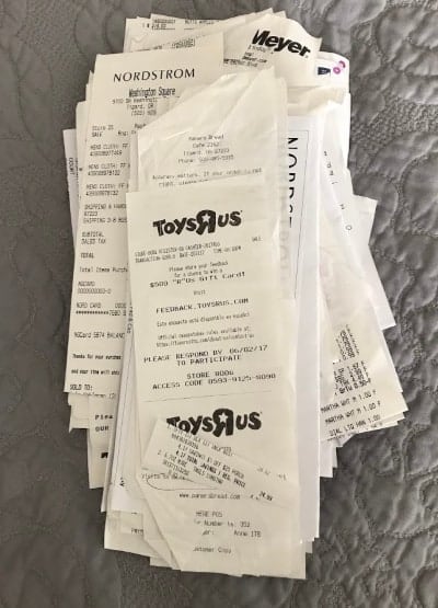 stack-of-receipts-tasks-you-can-accomplish-in-2-minutes