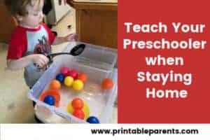 Easy Ways to Teach Your Preschooler