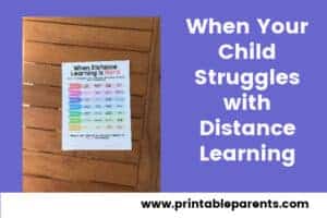Your Child Struggles with Distance Learning