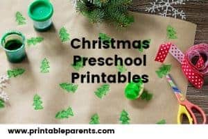 Christmas Preschool Printables – 15 Fun and Cute Activities