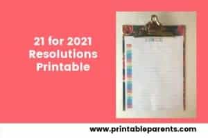 My 21 Resolutions for 2021 – My Goals for Happier Parenting