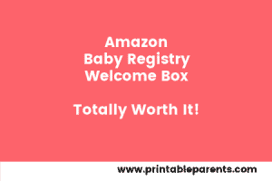 Amazon Baby Registry Welcome Box