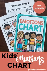 Kids' Emotions Chart (Free Emotions Chart Printable) - Printable Parents
