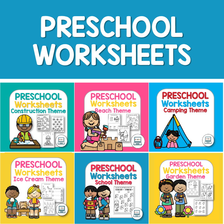 preschool homework sheets pdf