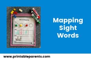 Mapping Sight Words